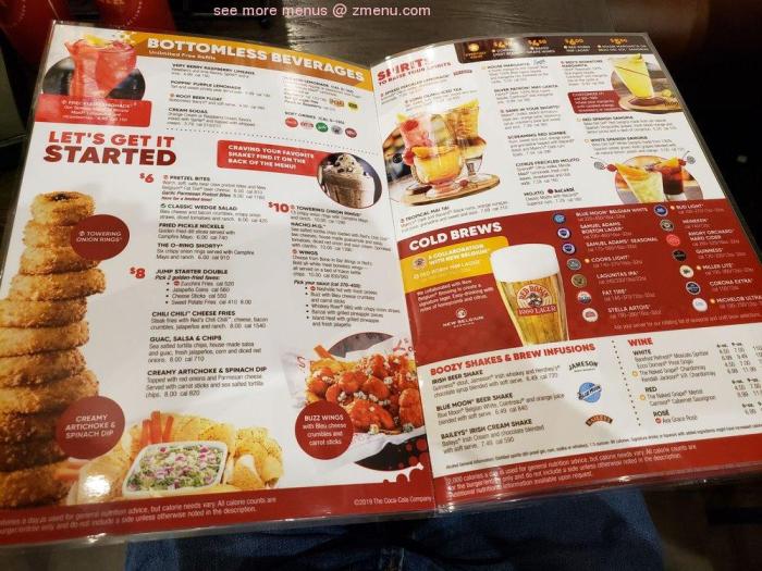 Red Robin Nutrition Facts PDF A Comprehensive Guide