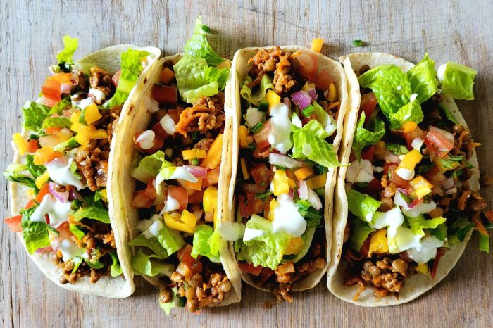 Backyard taco nutrition facts