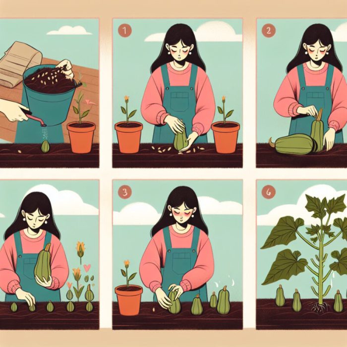 How to plant zucchini from seed